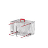 PLASTIC-COATED RESTRAINER CONTAINER WITH ONE DOOR